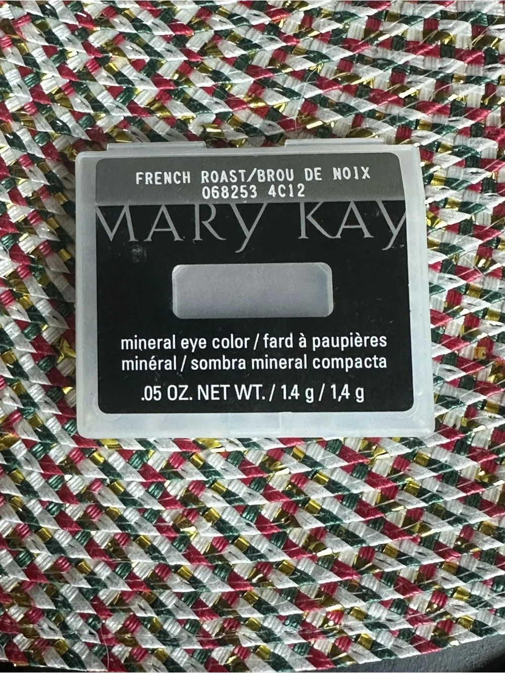 Mary Kay Mineral Eye Color, French Roast, Brown shimmer sparkle eyeshadow makeup